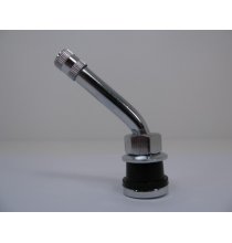 VH1245RC Truck valve chrome 45 deg.  bend. QTY:1