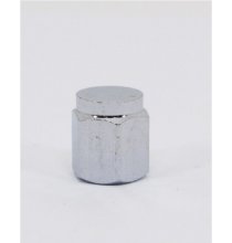 VHCAPE Chrome Cap - Flat Top Qty/100