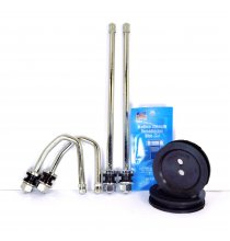 DL1EC Chrome Duallyvalve Kit