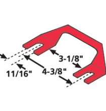 35042 I.H.C./Navistar Torque Arm Shim 1/8in. Qty/6