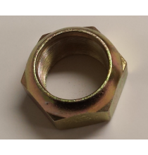 304L Cap Nut Left Hand M30 X 1.5 Thread - Yellow Zinc 