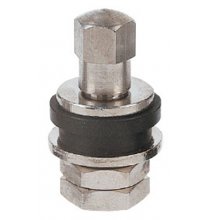 TV-6008C Tractor Front Wheel Valve Low Profile Valve - Chrome Finish 