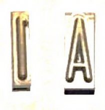 45-717 1 Elrick 1/2in. Tire Brander Number 1