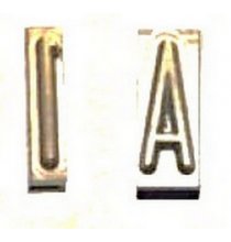 45-712-B Elrick Tire 1/4in. Tire Brander Letter B