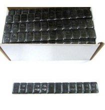 W-025SFEB Black Adhesive Weight .2oz. - Steel 52/Box
