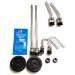 DL1SP13FR Chrome Duallyvalve Kit W/ Front Stems