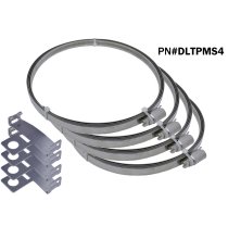 DLTPMS4 4-Pack of 4 Universal Bands & Cradles